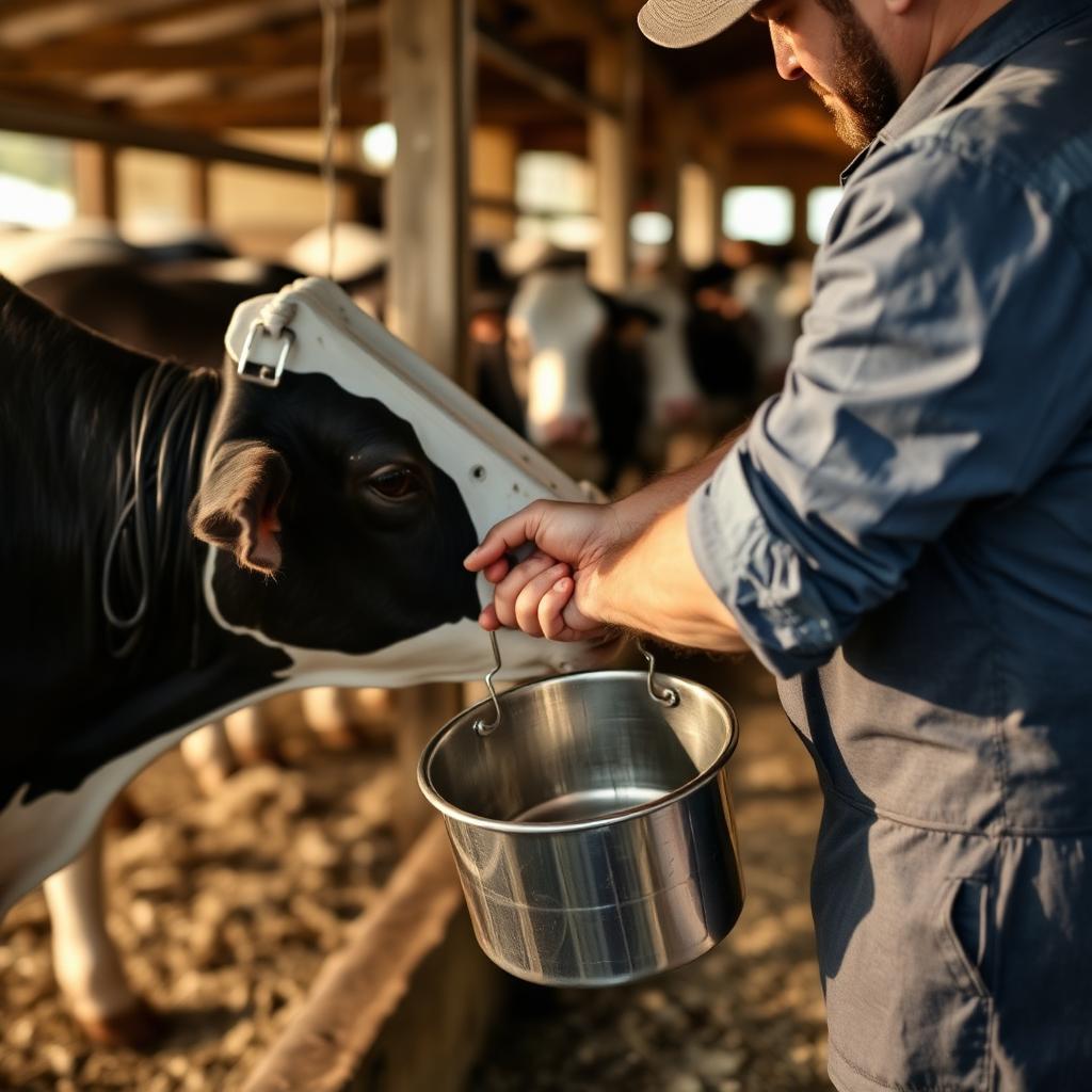Hygienic milking